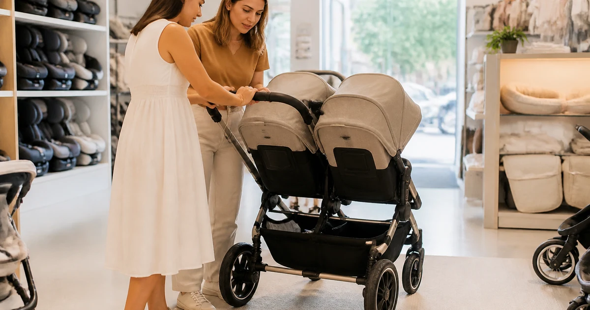 Como escolher carrinho duplo: critérios antes de comprar
