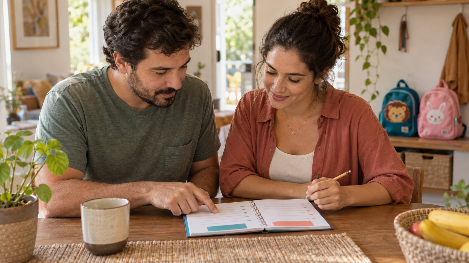 Como fazer a troca de turno entre cuidadores de gêmeos sem perder informações importantes